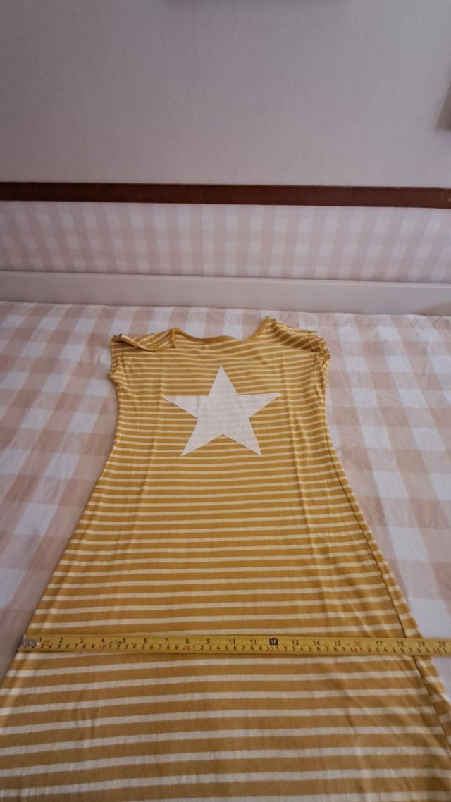 Vestido playero rayas