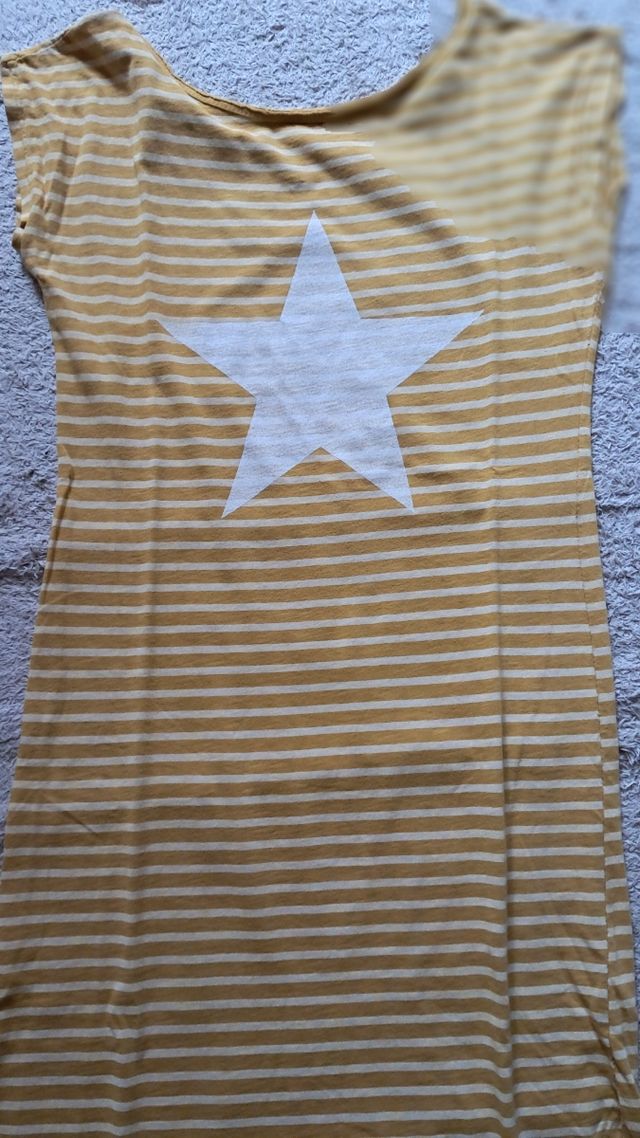 Vestido playero rayas