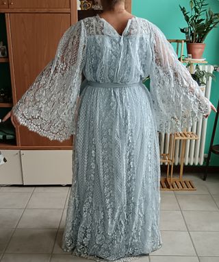 Vestito da sposa donna vintage tg 46  4