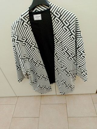 Cardigan Pimkie bianca e nera