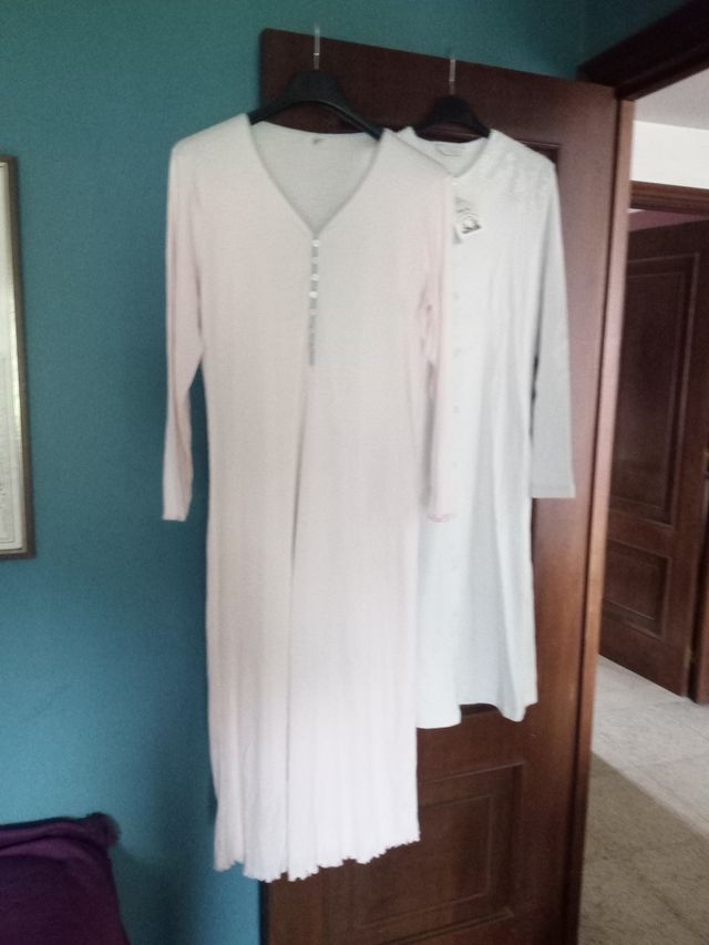 Camison largo de algodon. T. 46/50