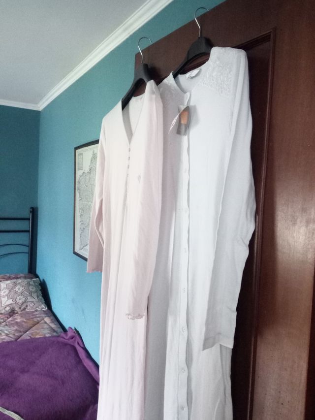 Camison largo de algodon. T. 46/50