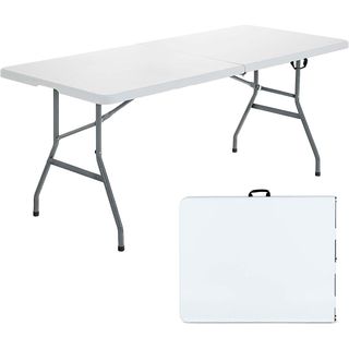 Mesa Plegable Jardin Rectangular 180x74x74 cm