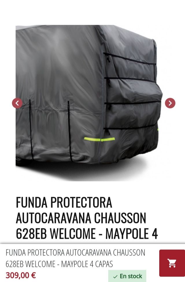 Funda protectora autocaravana