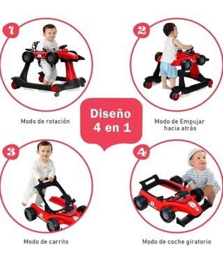 Caminador bebe 3 en 1