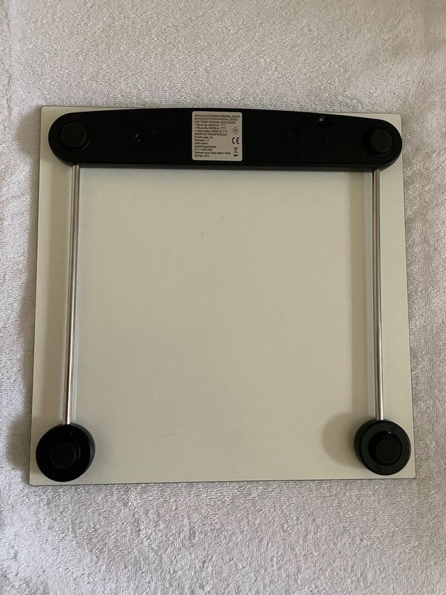 Bascula personal de cristal