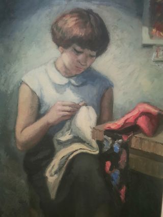 Cuadro. Solé. Óleo.