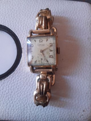 Reloj coleccionista exactus chapado oro