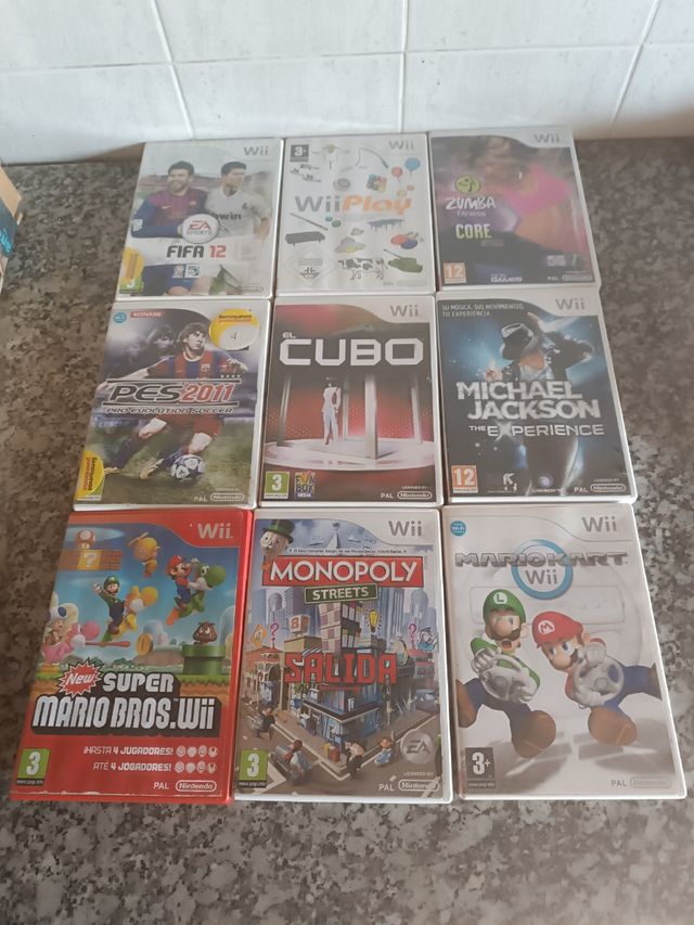 Nintendo wii + juegos