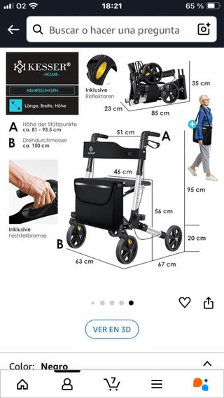Andador para ancianos
