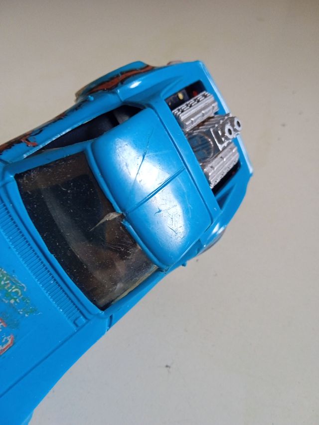 Corvette azul claro scalextric