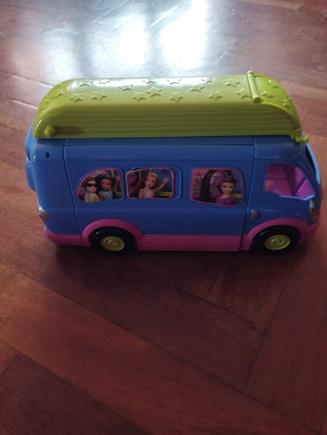 Camioneta disco Polly pocket