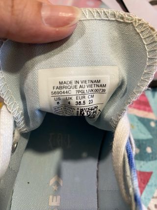 Converse plataforma azules