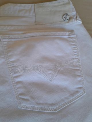 Pantaloni bianchi da uomo Guess premium vintage