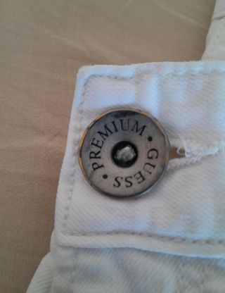 Pantaloni bianchi da uomo Guess premium vintage