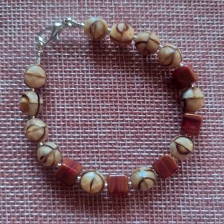 Pulsera Miyuki y Cristal Checo