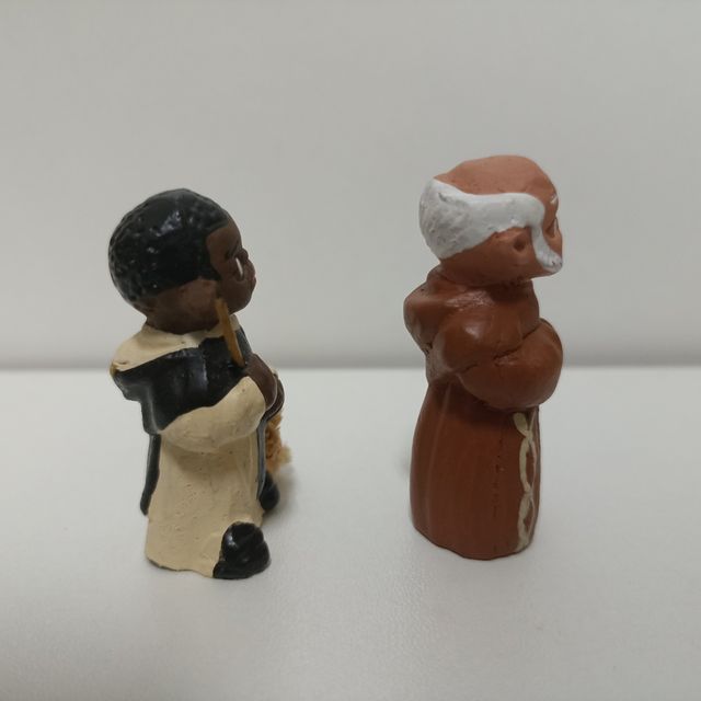 Figuras Alborox monjes frailes