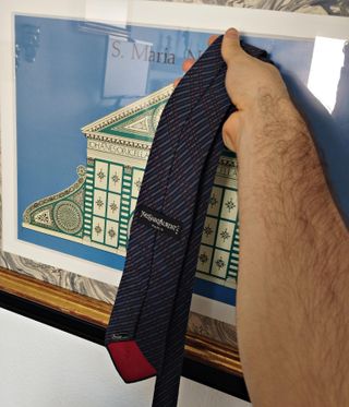 Corbata en Seda - Yves Saint Laurent