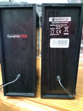 Altavoces pequeños Woxter