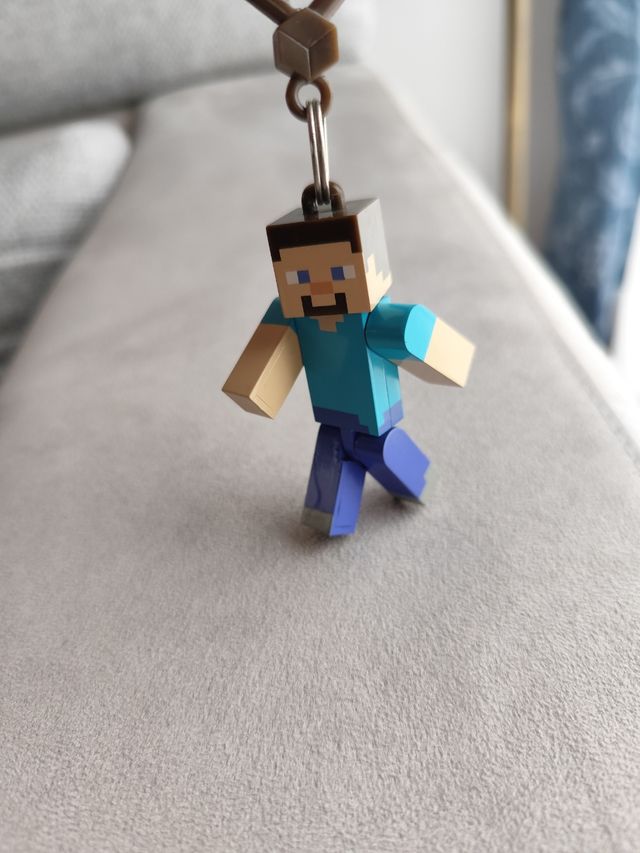 Portachiavi originale di Minecraft - Steve