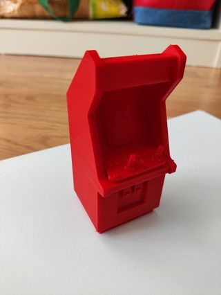 Miniatura maquina arcade