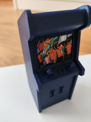 Miniatura maquina arcade