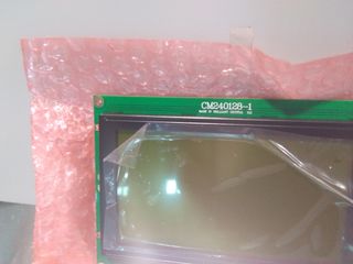 Display LCD blu bianco