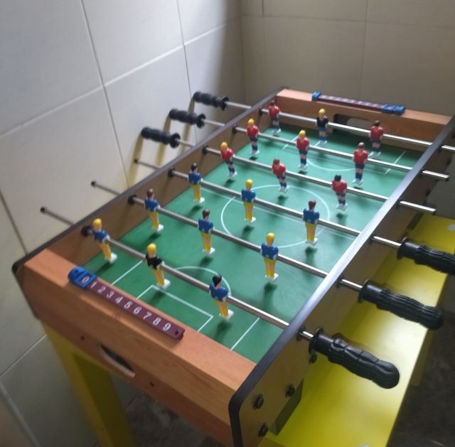 Futbolín de mesa
