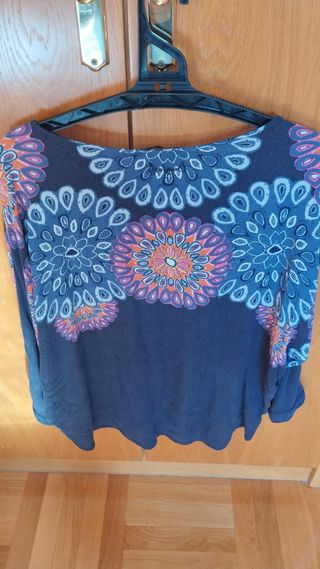 Camiseta desigual,talla más grande 
