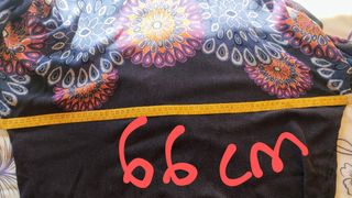 Camiseta desigual,talla más grande