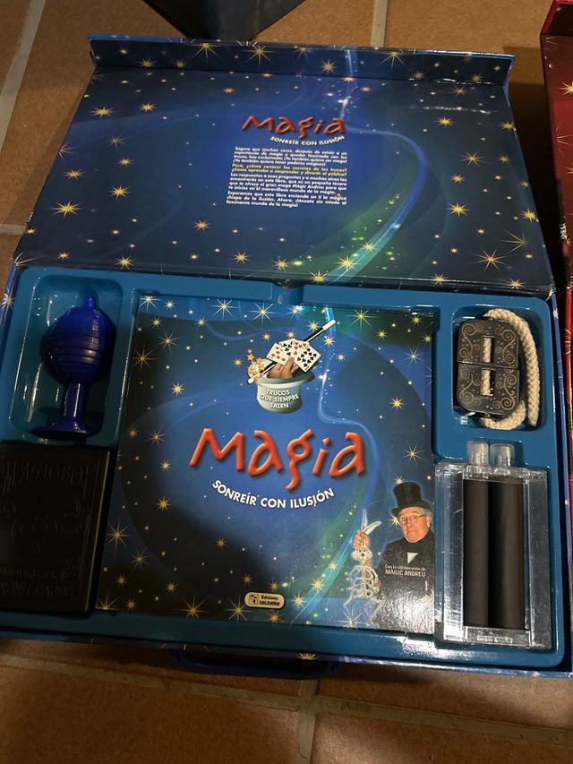 2 juegos de magia magic andreu