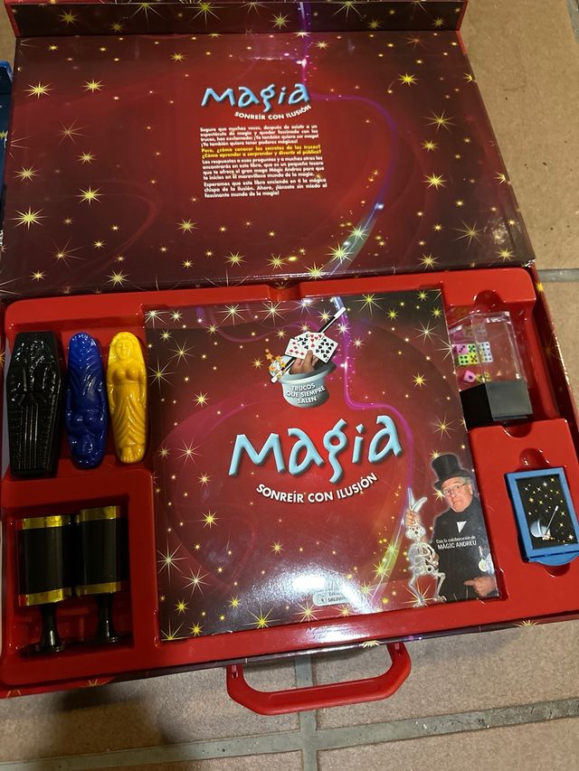 2 juegos de magia magic andreu