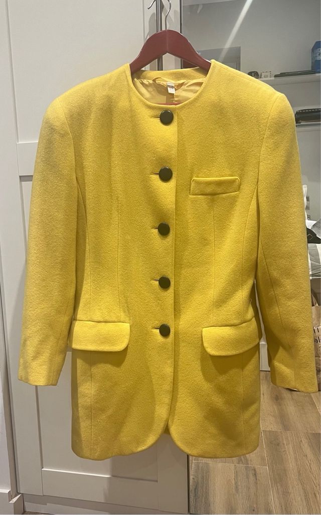 Chaqueta cachemire años 80 T 40