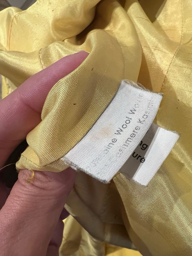 Chaqueta cachemire años 80 T 40