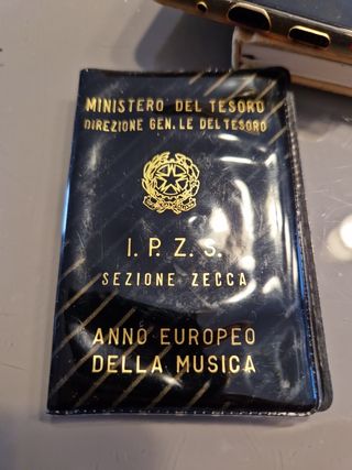 500 Lire Moneta argento zecca 1985 musica
