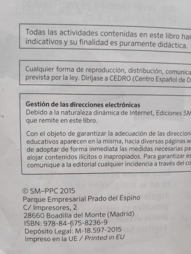 Libro Religión 1°ESO