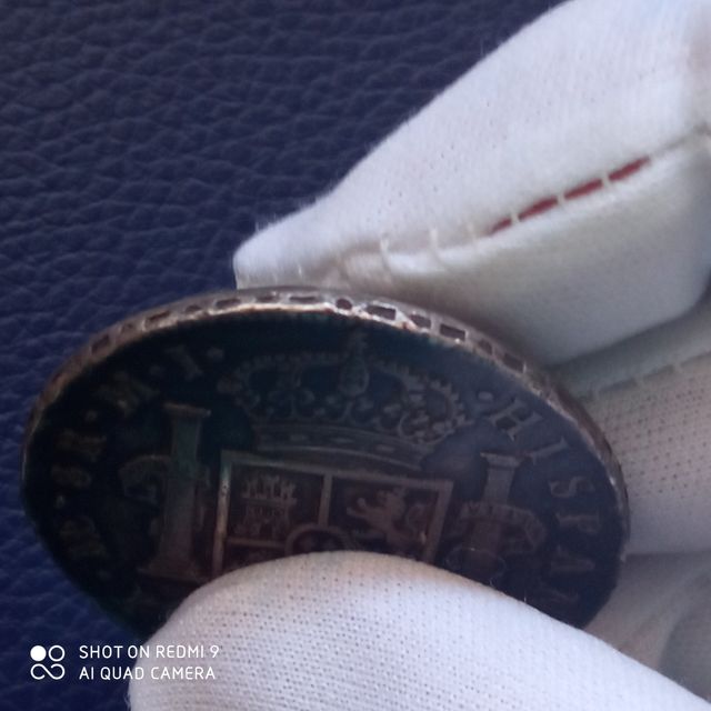 Moneda 8 reales Carlos III