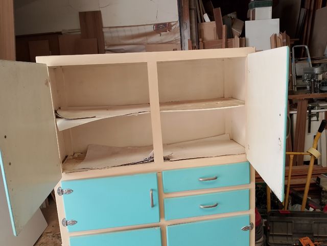 Mueble auxiliar cocina retro..