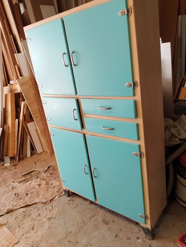 Mueble auxiliar cocina retro..