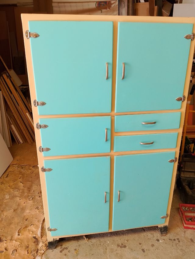 Mueble auxiliar cocina retro..