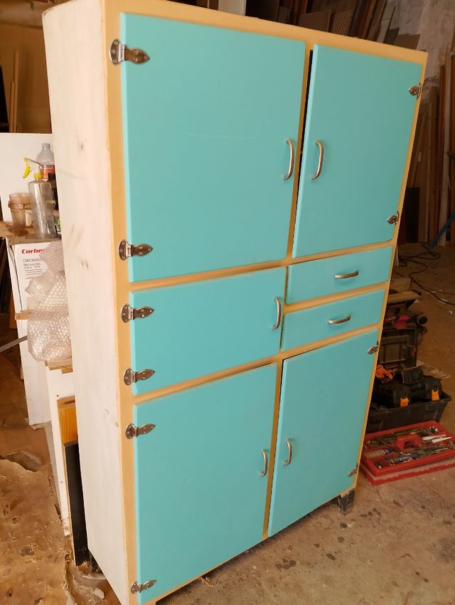 Mueble auxiliar cocina retro..