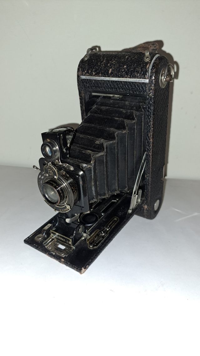 fotocamera soffietto vintage Kodak