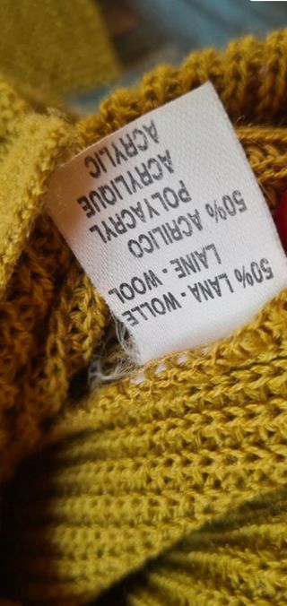 Cardigan colletto uncinetto vintage