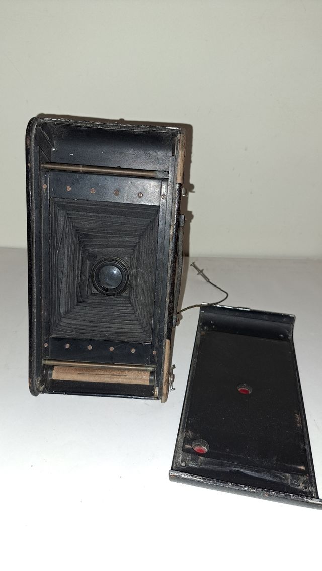 fotocamera soffietto vintage