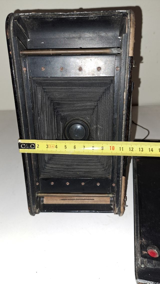 fotocamera soffietto vintage