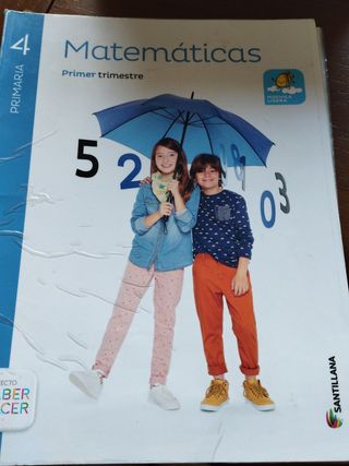 Matemáticas cuarto primaria 
