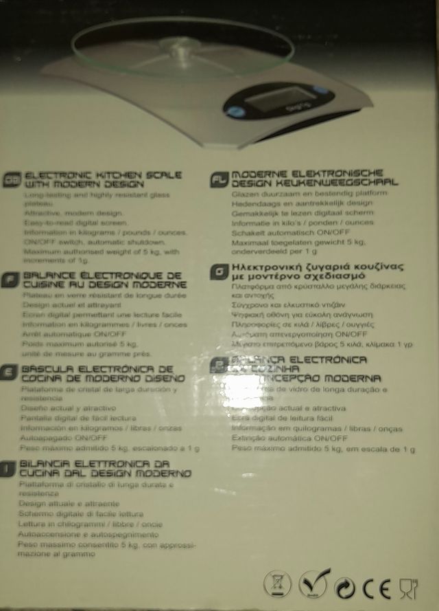 Bascula de cocina digital