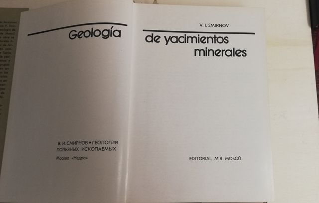 Geología de Yacimientos Minerales