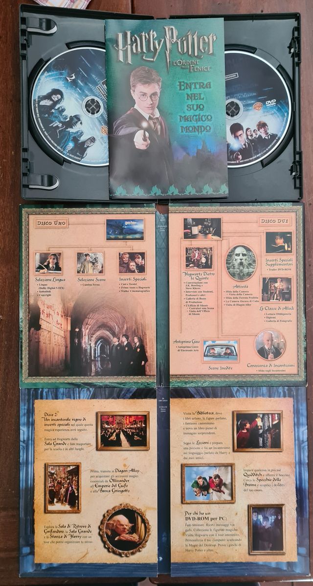 DVD Saga Harry Potter - 6 Film