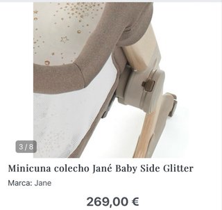Cuna colecho jane baby side